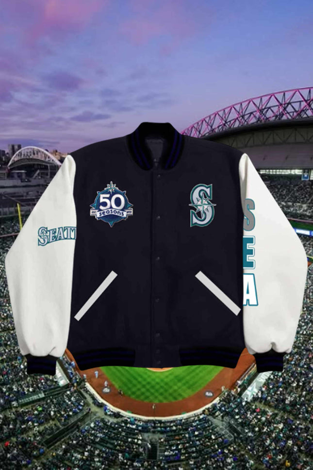 Seattle Mariners 50 Seasons Merch 2026 Jacket1