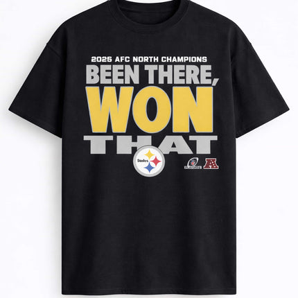 Steelers 2025 AFC North Champions Been There Won That Shirt