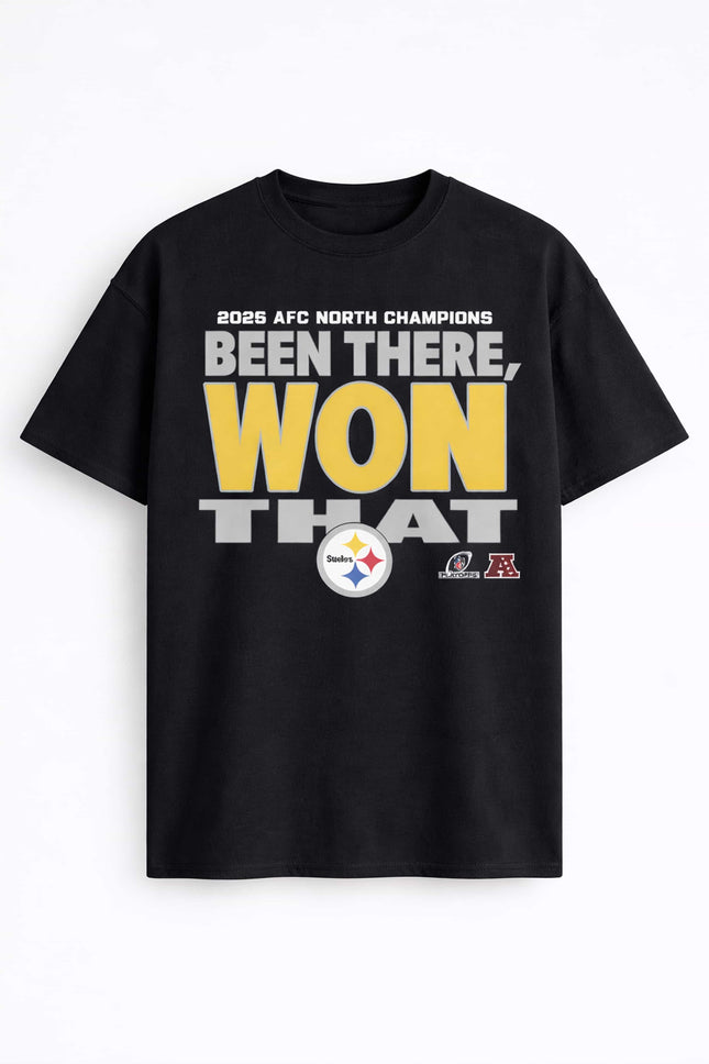 Steelers 2025 AFC North Champions Been There Won That Shirt