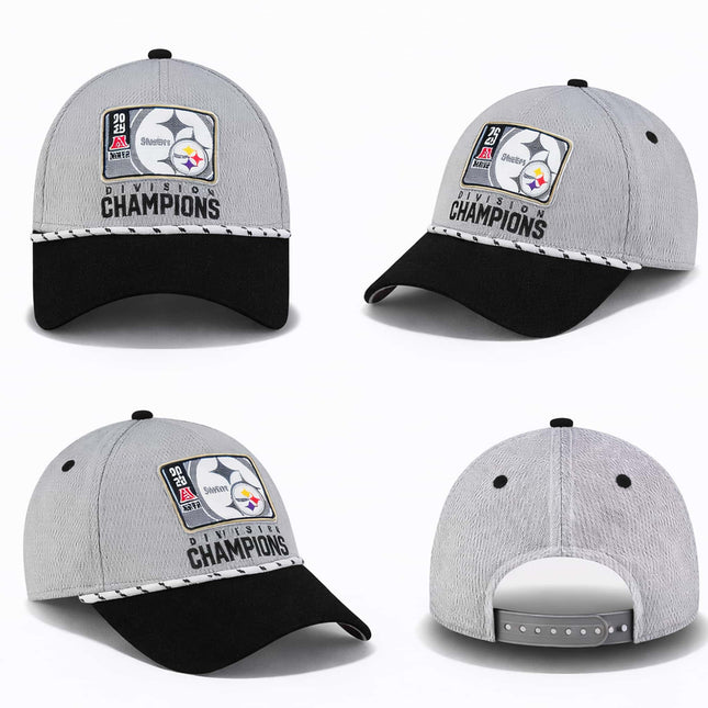 Steelers AFC North Division Champions Hat 2025
