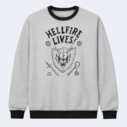 Stranger Things 5 Hellfire Lives Ringer Shirt1