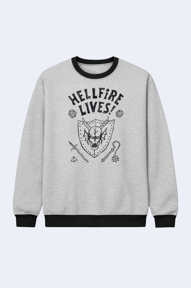Stranger Things 5 Hellfire Lives Ringer Shirt1
