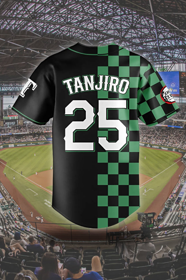 Texas Rangers Demon Slayer Tanjiro Jersey Giveaway 20251