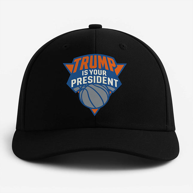 Trump Is Your President Knicks logo Hat
